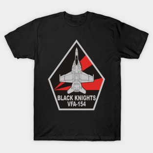 VFA-154 Black Knights - F/A-18 T-Shirt